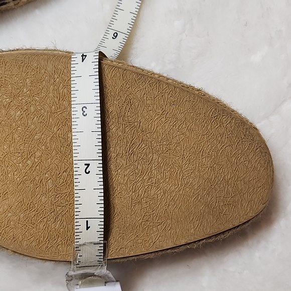 YSL Saint Laurent Mens Black Canvas Slip On Espadrille Size 45/ US 11 - Picture 5 of 16